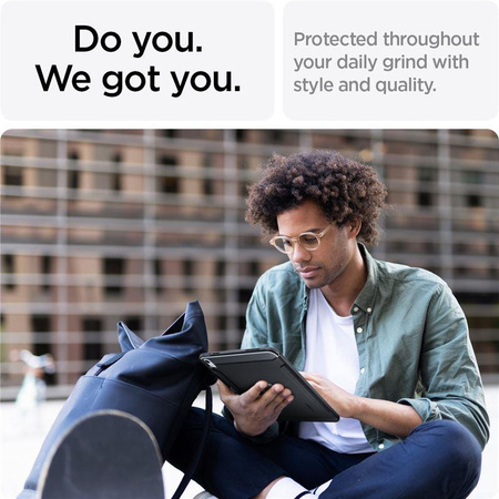 SPIGEN RUGGED ARMOR IPAD 10.9 2022 MATTE BLACK