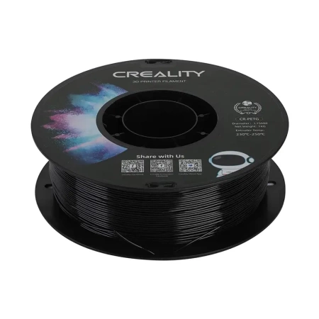 CREALITY FILAMENT CR-PETG DO DRUKARKI 3D 1KG CZARNY DO TWORZENIA MODELI 3D