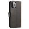 HURTEL ETUI PORTFEL Z KLAPKĄ DO IPHONE 15 PRO MAGNET CASE Z FUNKCJĄ STANDU