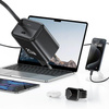 USAMS ŁADOWARKA ZE ZWIJANYM KABLEM USB-C DO TELEFONÓW IPHONE 11 12 13 14 15