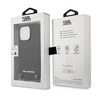 KARL LAGERFELD POKROWIEC DO IPHONE 13 PRO 13 6,1 HARDCASE LEATHER TEXTURED