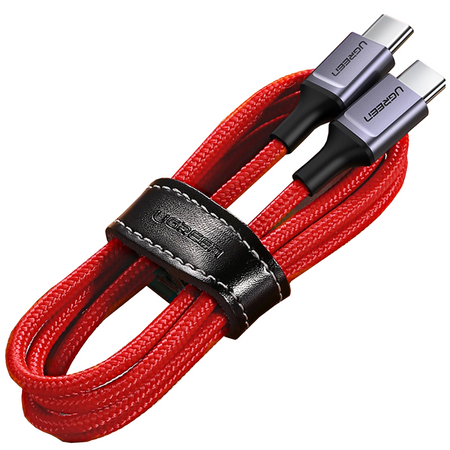 Kabel Ugreen US294 USB-C 2.0 / USB-C 2.0 3A - czerwony