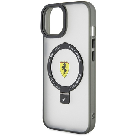 FERRARI ETUI RING STAND DO IPHONE 15 PLUS 6.7 DO MAGSAFE 2023 Z FUNKCJĄ