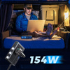 Joyroom 9w1 ładowarka samochodowa do laptopa 154W - 5x USB / 1x USB Typ C / 3x gniazdo zapalniczki Power Delivery / Quick Charge / PPS / AFC / FCP czarny (JR-CL06)