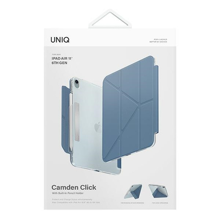 UNIQ ETUI CAMDEN CLICK DO IPAD AIR 11 10.9 2024 2025 STYLISZOWANE WYKONANIE