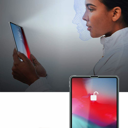 SZKŁO HARTOWANE SPIGEN GLAS.TR SLIM IPAD PRO 12.9 2020 / 2021 / 2022 CLEAR