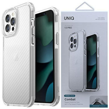 UNIQ etui Combat iPhone 13 Pro / 13 6,1" aramid frost