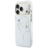 Etui Karl Lagerfeld IML Choupettes Karl Script Logo MagSafe do iPhone 17 Pro Max przezroczysty