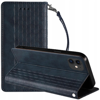 HURTEL MAGNET STRAP CASE ETUI DO IPHONE 12 POKROWIEC PORTFEL Z MINI SMYCZĄ