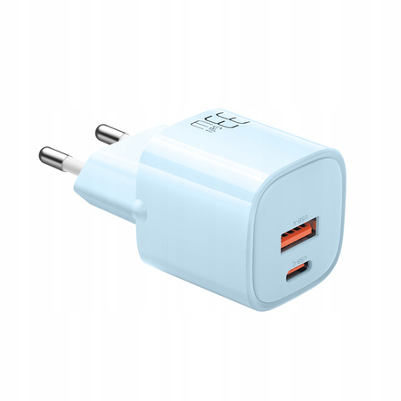 MCDODO SZYBKA ŁADOWARKA SIECIOWA DO TELEFONU ZASILACZ 2X USB USB-C 33W GAN