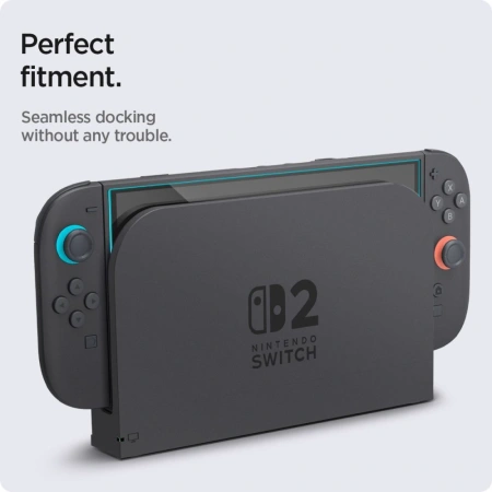 SPIGEN SZKŁO HARTOWANE GLAS.TR EZ FIT 2-PACK DO NINTENDO SWITCH OCHRONA