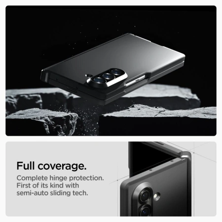 Etui Spigen Tough Armor Pro Mag MagSafe na Samsung Galaxy Z Fold 7 - czarne