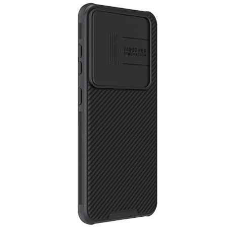 Etui Nillkin CamShield Pro pancerne z osłona na aparat do Samsung Galaxy S24+ - czarne