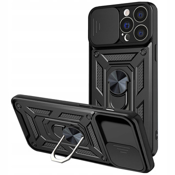 HURTEL HYBRID ARMOR CAMSHIELD DO IPHONE 13 PRO MAX ETUI Z OSŁONĄ NA APARAT