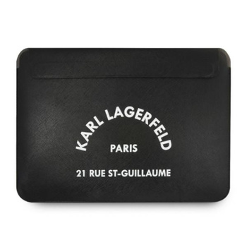 Karl Lagerfeld Sleeve KLCS133RSGSFBK 13czarny/black Saffiano RSG