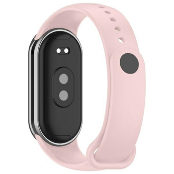 BELINE PASEK SILIKONOWY DO MI BAND 9 8 OPAASKA BRANSOLETA ZAMIENNIK RÓŻOWY