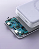 INNOSTYLE POWERMAG 2W1 SZYBKI POWERBANK INDUKCYJNY DO MAGSAFE 10000MAH STOJAK FIOLETOWY