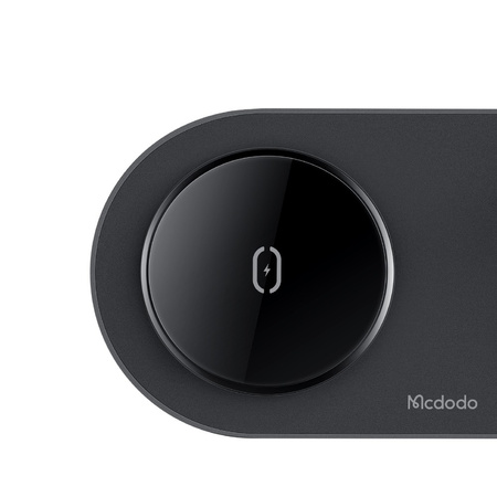 MCDODO STACJA DOKUJĄCA ŁADOWARKA INDUKCYJNA 3W1 DO IPHONE AIRPODS WATCH 15W