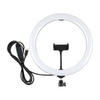 PULUZ LAMPA PIERŚCIENIOWA Z UCHWYTEM NA TELEFON DO NAGRYWAŃ STREAMINGU