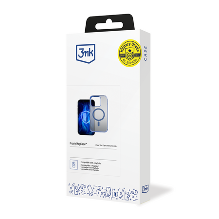 3MK MAGCASE FROSTY DO IPHONE 13 PRO MAX Z WYSOKĄ ODPORNOŚCIĄ NA ZARYSOWANIA