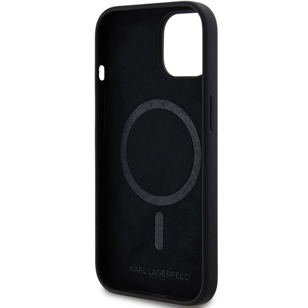 KARL LAGERFELD ETUI DO IPHONE 15 PLUS 14 PLUS 6.7 HARDCASE SILICONE