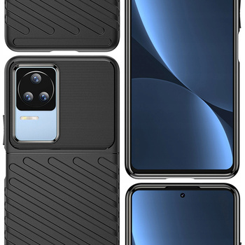 HURTEL THUNDER CASE ETUI DO XIAOMI POCO F4 5G SILIKONOWY PANCERNY POKROWIEC