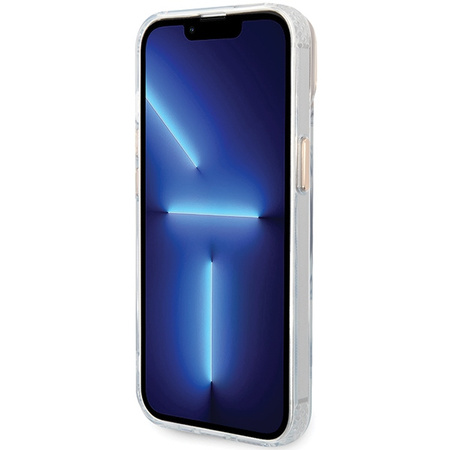Guess GUHMP15MHTRMD iPhone 15 Plus/ 14 Plus 6.7 złoty/gold hard case Metal Outline Magsafe