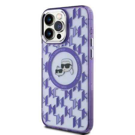 KARL LAGERFELD ETUI DO IPHONE 15 PRO MAX 6.7 DO MAGSAFE KARL&CHOUPETTE HEAD