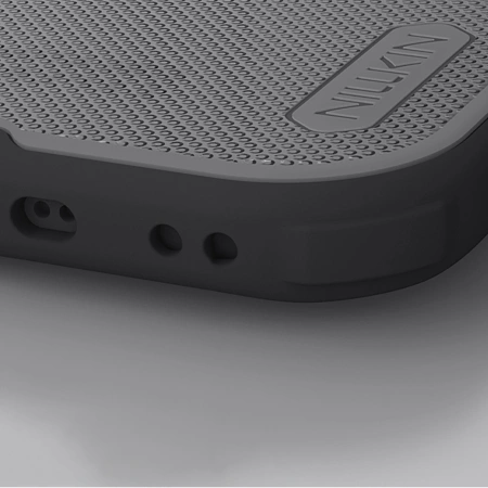 Etui Nillkin Super Frosted Shield Pro kompatybilne z MagSafe na iPhone 17 Air - przezroczyste czarne