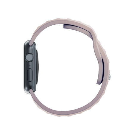 38/40/41/42 mm Latte (small) - 3mk Silicone Watch Strap for Apple