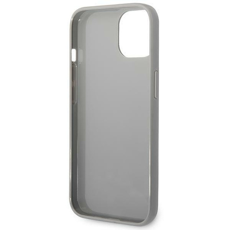 Karl Lagerfeld KLHCP14MLGMMSV3 iPhone 14 Plus 6,7" hardcase srebrny/silver Monogram Iridescent