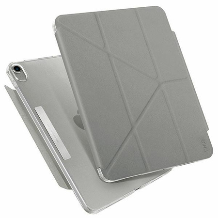 Etui Uniq Camden na iPad 10 gen. (2022) - szare fossil Antimicrobial