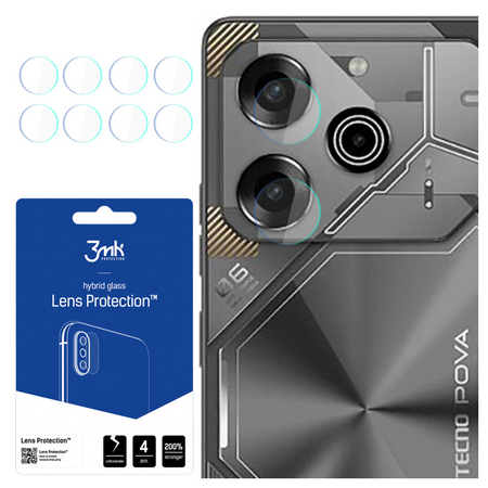 3MK LENS PROTECTION SZKŁO DO TECNO POVA 6 NEO OCHRONA FRONT LENS