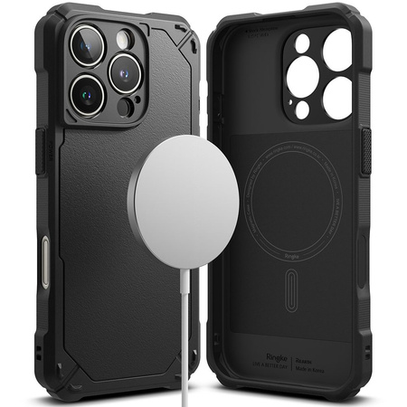 RINGKE POKROWIEC MAGNETYCZNY DO MAGSAFE IPHONE 16 PRO MAX ANTYPOŚLIZGOWE
