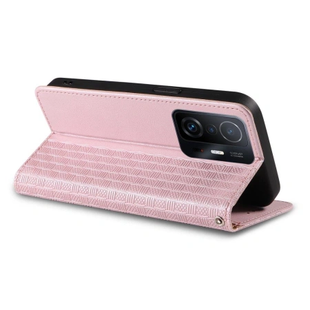 HURTEL POKROWIEC MAGNETYCZNY DO SAMSUNG GALAXY A12 5G PORTFEL Z MINI SMYCZĄ