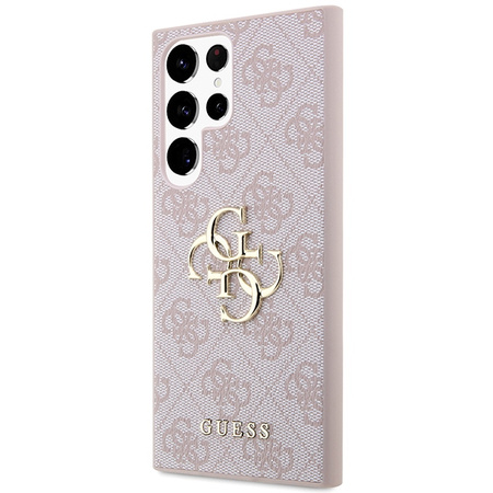 GUESS ETUI DO SAMSUNG S23 ULTRA S918 HARDCASE BIG METAL LOGO ZABEZPIECZENIE