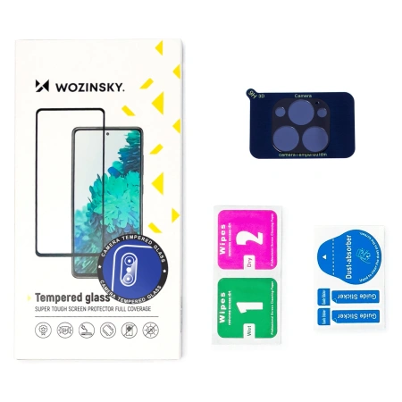 WOZINSKY FULL CAMERA GLASS SZKŁO OCHRONNE NA KAMERĘ DO IPHONE 13 PRO MAX