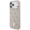 Etui Guess 4G Strap Triangle Logo        MagSafe do iPhone 17 Pro Max różowy