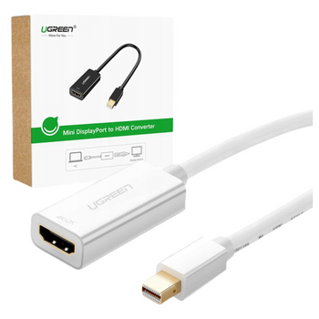 UGREEN ADAPTER MINI DISPLAYPORT HDMI DO MONITORA PC TV 1080P MD112 10460
