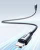 INNOSTYLE JAZZY KABEL USB-C LIGHTNING MFI SZYBKIEGO ŁADOWANIA DO IPHONE KEVLAR 1M CZARNY