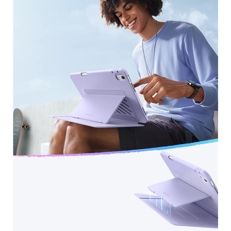 ESR POKROWIEC FLIP ETUI TPU DO IPAD AIR 13 2024 2025 ANTYPOŚLIZGOWE