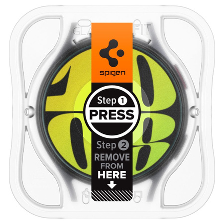 SPIGEN SZKŁO HARTOWANE DO GALAXY WATCH 7 44MM OCHRONA PRZED ZADRAŚNIĘCIAMI