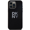 DKNY POKROWIEC HARDCASE DO IPHONE 15 PRO 6.1 LIQUID SILICONE Z LOGO METAL