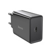 BASEUS ŁADOWARKA SIECIOWA USB-C DO IPHONE IPAD PD 20W 3A SZYBKIE ŁADOWANIE