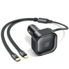 USAMS ŁADOWARKA SAMOCHODOWA 30W PD ZWIJANY KABEL DO MAGSAFE IPHONE 12 13 14