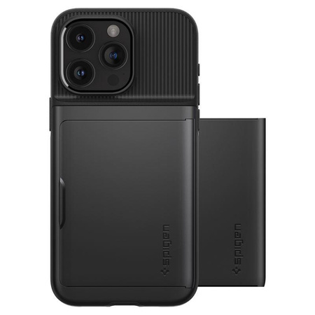 SPIGEN SLIM ARMOR CS IPHONE 15 PRO BLACK