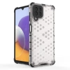 HURTEL HONEYCOMB ETUI PANCERNE DO SAMSUNG GALAXY A22 4G Z ŻELOWĄ RAMKĄ