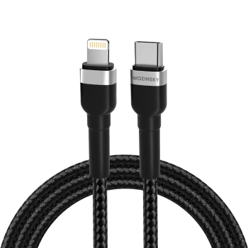 WOZINSKY KABEL DO LIGHTNING USB-C 30W DO IPHONE 12 13 14 SZYBKIE ŁADOWANIE