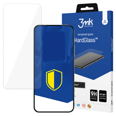 3MK HARDGLASS DO XIAOMI 14 SZKŁO HARTOWANE PEŁNA OCHRONA EKRANU Z OCHRONĄ