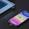 MCDODO KABEL KĄTOWY 90° USB-C LIGHTNING DWUSTRONNY DO IPHONE 13 14 LED 2M